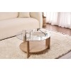 Coffee Table Clara - Sapphire Oak, Fume Sapphire Oak
Fume
