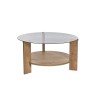 Coffee Table Clara - Sapphire Oak, Fume Sapphire Oak
Fume