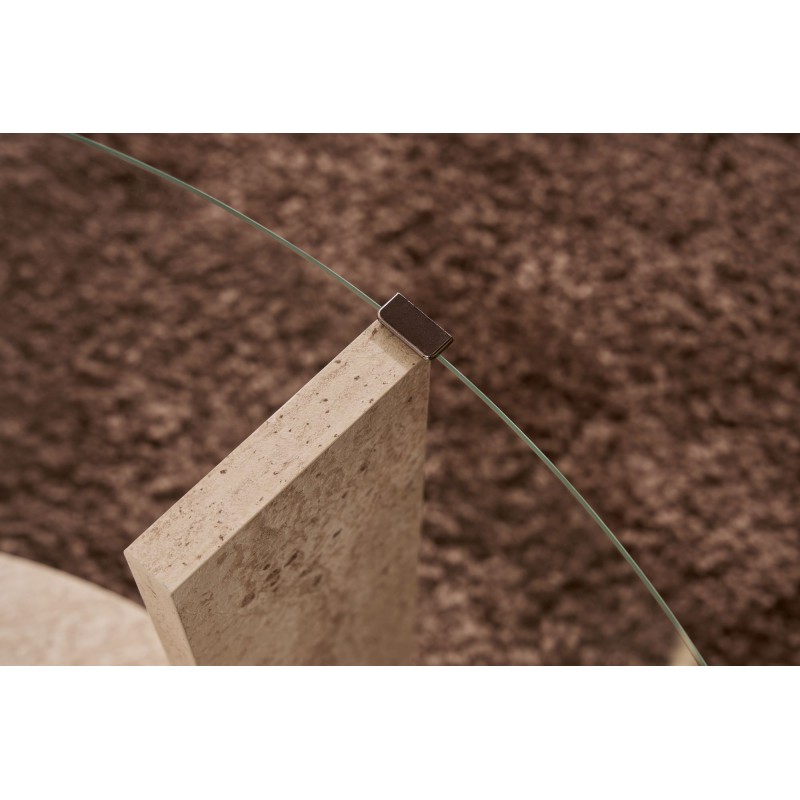 Coffee Table Clara - Travertine, Transparent Travertine
Transparent