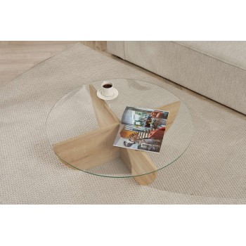 Coffee Table Liya - Sapphire Oak Sapphire Oak