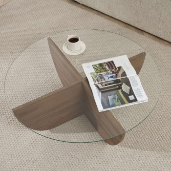 Coffee Table Liya - Walnut Walnut