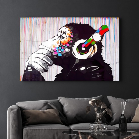 Decorative Tempered Glass Painting CAM-3091 - 46 x 72 Multicolor Wallxpert Decorative Tempered Glass Painting CAM-3091 - 46 x 72 Multicolor