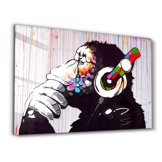 Decorative Tempered Glass Painting CAM-3091 - 46 x 72 Multicolor Wallxpert Decorative Tempered Glass Painting CAM-3091 - 46 x 72 Multicolor