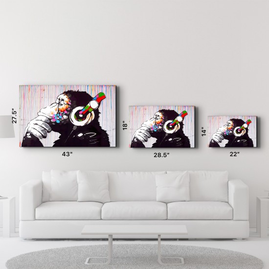 Decorative Tempered Glass Painting CAM-3091 - 46 x 72 Multicolor Wallxpert Decorative Tempered Glass Painting CAM-3091 - 46 x 72 Multicolor