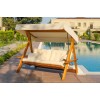 Garden Triple Swing Chair Lyon 2400 - Beige Beige