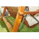 Garden Triple Swing Chair Lyon 2400 - Beige Beige Garden Triple Swing Chair Lyon 2400 - Beige Beige