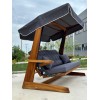 Garden Triple Swing Chair Sia 2400 - Anthracite Anthracite
