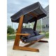 Garden Triple Swing Chair Sia 2400 - Anthracite Anthracite Garden Triple Swing Chair Sia 2400 - Anthracite Anthracite