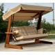Garden Triple Swing Chair Sia 2400 - Camel Camel Garden Triple Swing Chair Sia 2400 - Camel Camel
