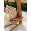 Garden Triple Swing Chair Sia 2400 - Camel Camel