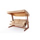 Garden Triple Swing Chair Sia 2400 - Camel Camel Garden Triple Swing Chair Sia 2400 - Camel Camel