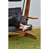 Garden Triple Swing Chair Luna Deluxe 2600 - Anthracite Anthracite