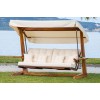 Garden Triple Swing Chair Luna Deluxe 2600 - Beige Beige