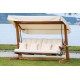Garden Triple Swing Chair Luna Deluxe 2600 - Beige Beige