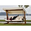 Garden Triple Swing Chair Luna Deluxe 2600 - Beige Beige
