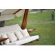 Garden Triple Swing Chair Luna Deluxe 2600 - Beige Beige