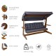 Garden Triple Swing Chair Viva 2400 - Anthracite Anthracite Garden Triple Swing Chair Viva 2400 - Anthracite Anthracite
