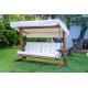Garden Triple Swing Chair Viva 2400 - Beige Beige Garden Triple Swing Chair Viva 2400 - Beige Beige