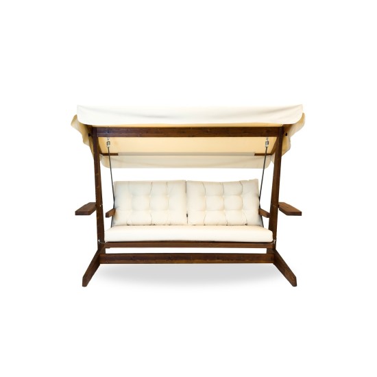 Garden Triple Swing Chair Viva 2400 - Beige Beige Garden Triple Swing Chair Viva 2400 - Beige Beige