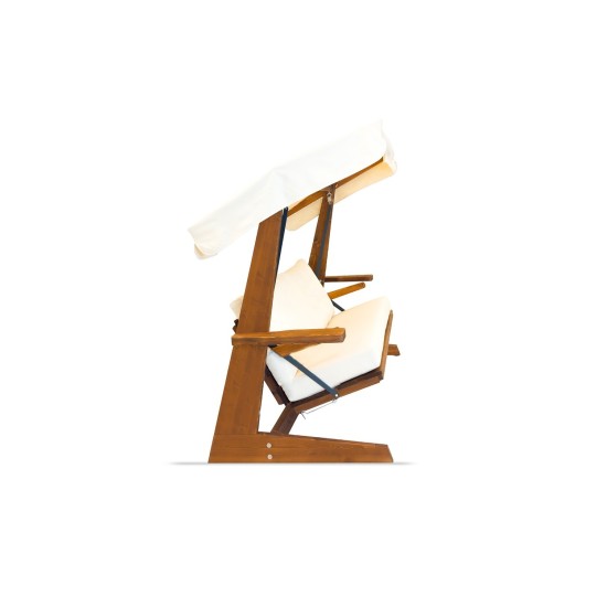 Garden Triple Swing Chair Viva 2400 - Beige Beige Garden Triple Swing Chair Viva 2400 - Beige Beige