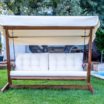 Garden Triple Swing Chair Viva 2400 - Beige Beige