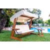 Garden Triple Swing Chair Viva 2400 - Beige Beige