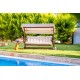 Garden Triple Swing Chair Viva 2400 - Beige Beige Garden Triple Swing Chair Viva 2400 - Beige Beige
