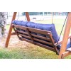 Garden Double Swing Chair Pera 2000 - Anthracite Anthracite