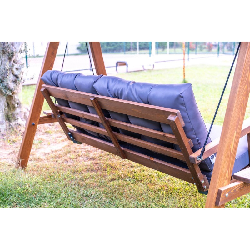 Garden Double Swing Chair Pera 2000 - Anthracite Anthracite