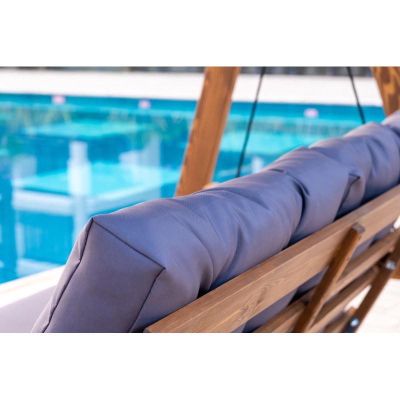 Garden Double Swing Chair Pera 2000 - Anthracite Anthracite