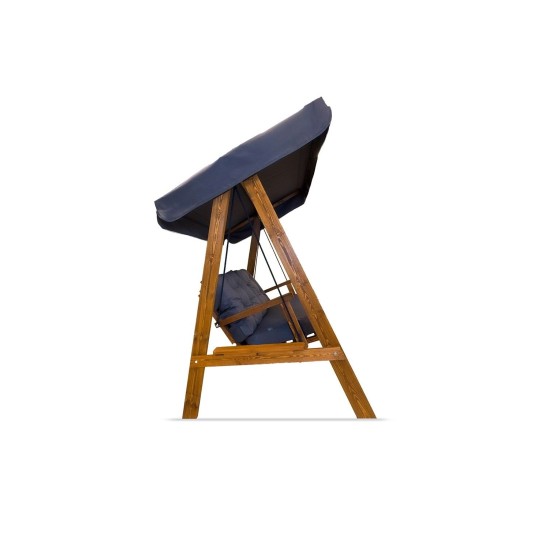 Garden Double Swing Chair Pera 2000 - Anthracite Anthracite