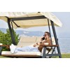 Garden Triple Swing Chair Nova 2400 - Beige Beige
