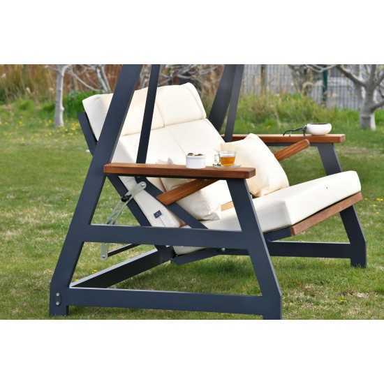 Garden Triple Swing Chair Nova 2400 - Beige Beige Garden Triple Swing Chair Nova 2400 - Beige Beige