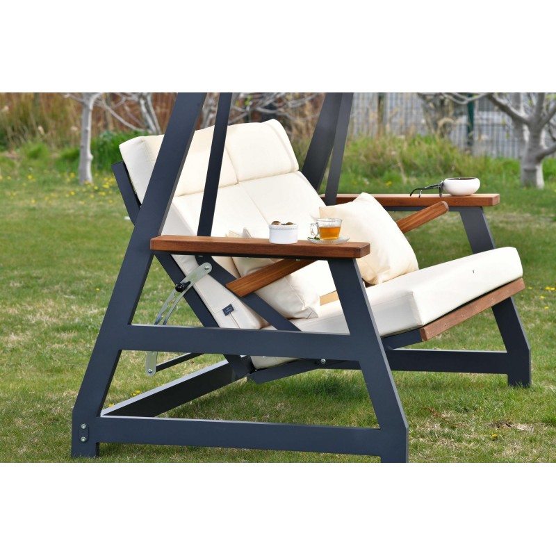Garden Triple Swing Chair Nova 2400 - Beige Beige