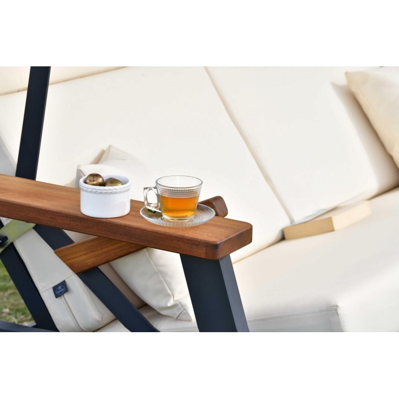 Garden Triple Swing Chair Nova 2400 - Beige Beige