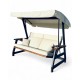 Garden Triple Swing Chair Nova 2400 - Beige Beige Garden Triple Swing Chair Nova 2400 - Beige Beige