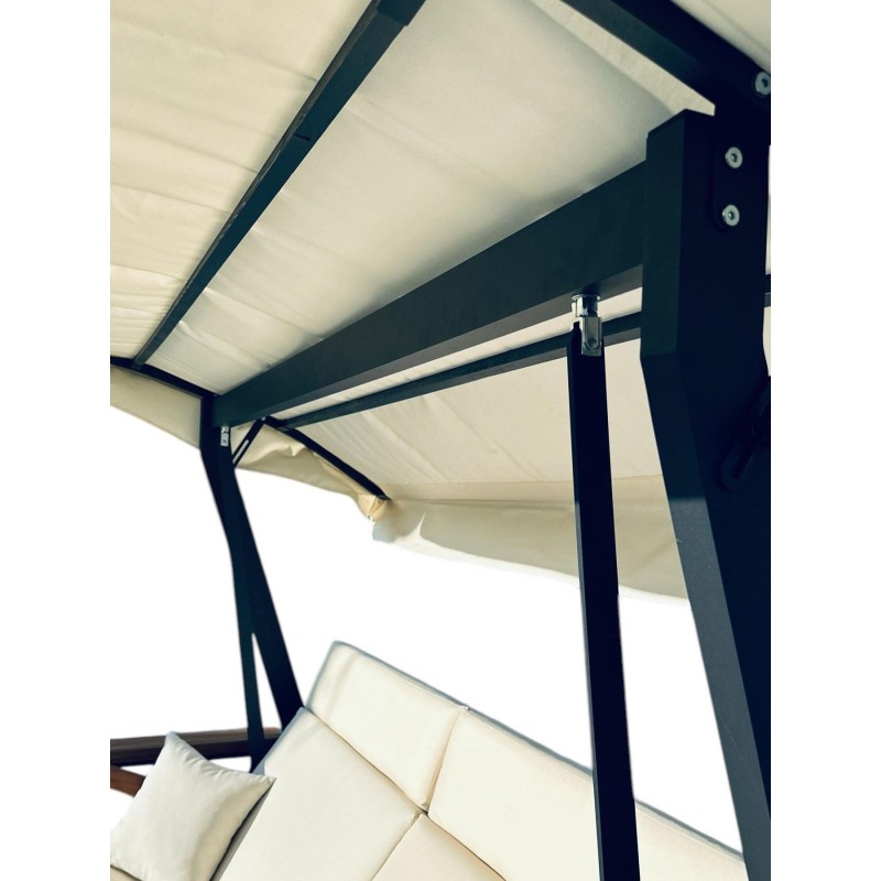 Garden Triple Swing Chair Nova 2400 - Beige Beige