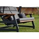 Garden Triple Swing Chair Nova 2400 - Anthracite Anthracite Garden Triple Swing Chair Nova 2400 - Anthracite Anthracite