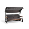 Garden Triple Swing Chair Nova 2400 - Anthracite Anthracite