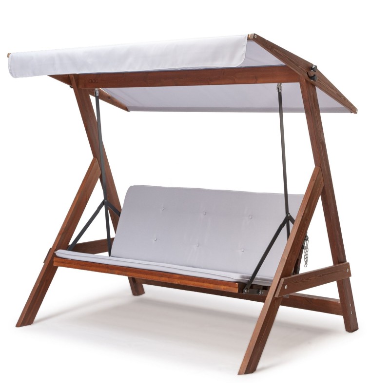 Garden Triple Swing Chair Roma 2001 - Grey Grey