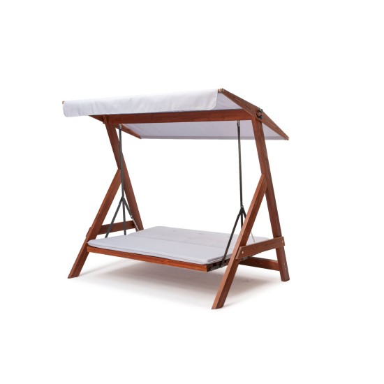 Garden Triple Swing Chair Roma 2001 - Grey Grey Garden Triple Swing Chair Roma 2001 - Grey Grey