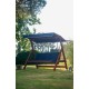 Garden Triple Swing Chair Roma 2002 - Navy Blue Navy Blue Garden Triple Swing Chair Roma 2002 - Navy Blue Navy Blue