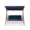 Garden Triple Swing Chair Roma 2002 - Navy Blue Navy Blue