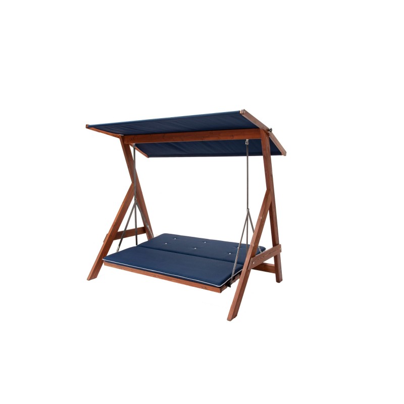 Garden Triple Swing Chair Roma 2002 - Navy Blue Navy Blue