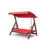 Garden Triple Swing Chair Roma 2003 - Red Red