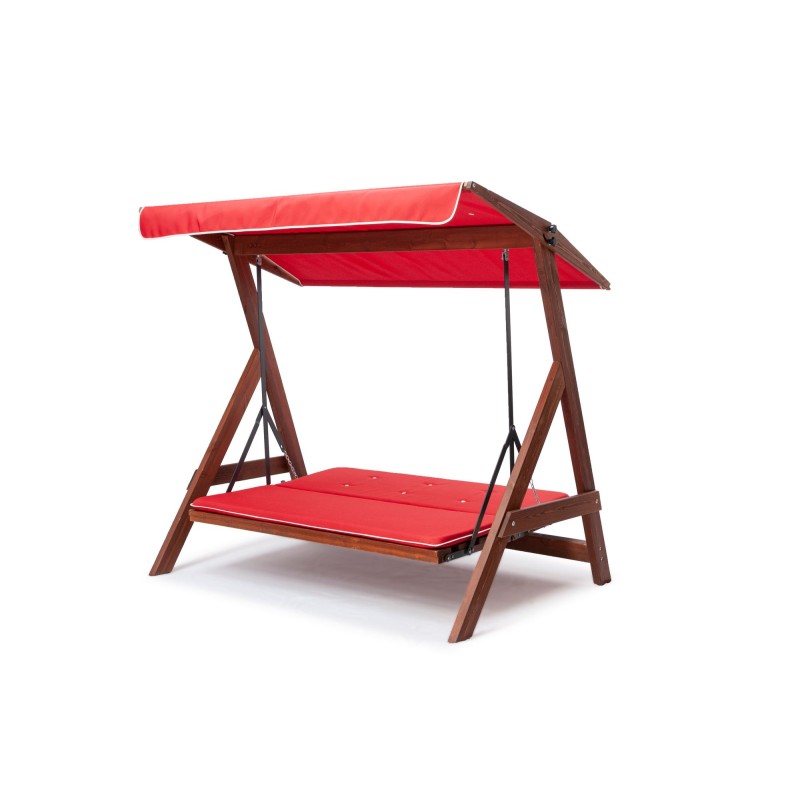 Garden Triple Swing Chair Roma 2003 - Red Red