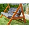Garden Triple Swing Chair Paris 2000 - Anthracite Anthracite