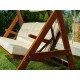 Garden Triple Swing Chair Paris 2000 - Beige Beige Garden Triple Swing Chair Paris 2000 - Beige Beige
