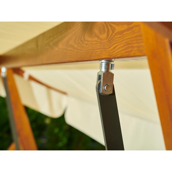 Garden Triple Swing Chair Paris 2000 - Beige Beige Garden Triple Swing Chair Paris 2000 - Beige Beige