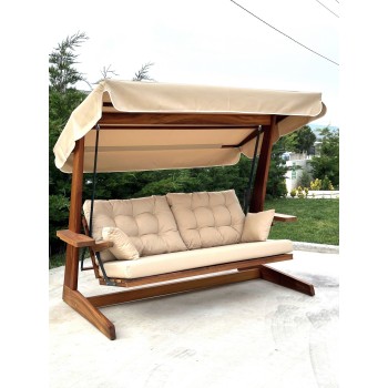 Garden Triple Swing Chair Sia 2400 - Beige Beige